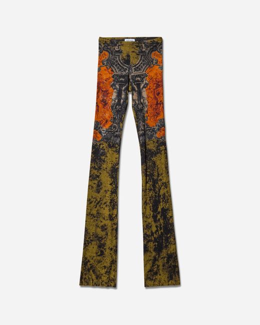 Jean Paul Gaultier Multicolor Women S Médaillon Pants Orange
