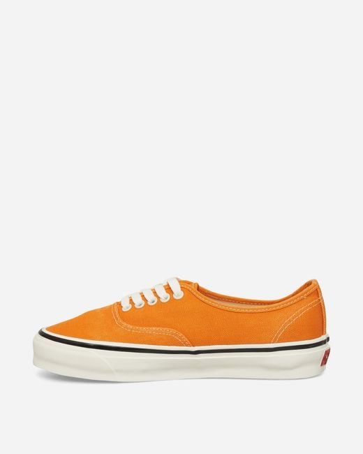 Vans Orange Premium Authentic 44 Sneakers Citrus Burst for men