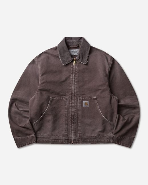 Carhartt Brown Men S Og Arcan Jacket Tobacco (destroy Wash) for men