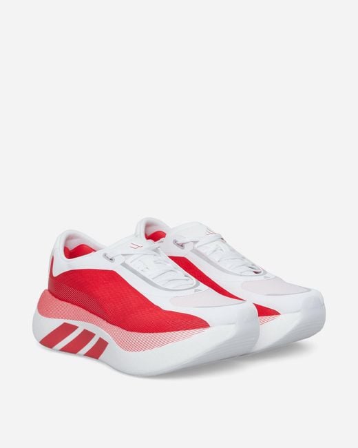 Adidas Red Hyperboost Edge Sneakers Cloud / Pure Ruby for men