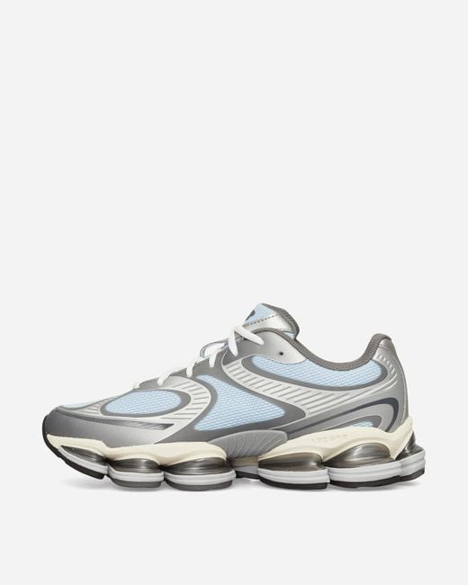 New Balance White Abzorb 2000 Sneakers Light Chrome / Silver Metalic / Castlerock for men