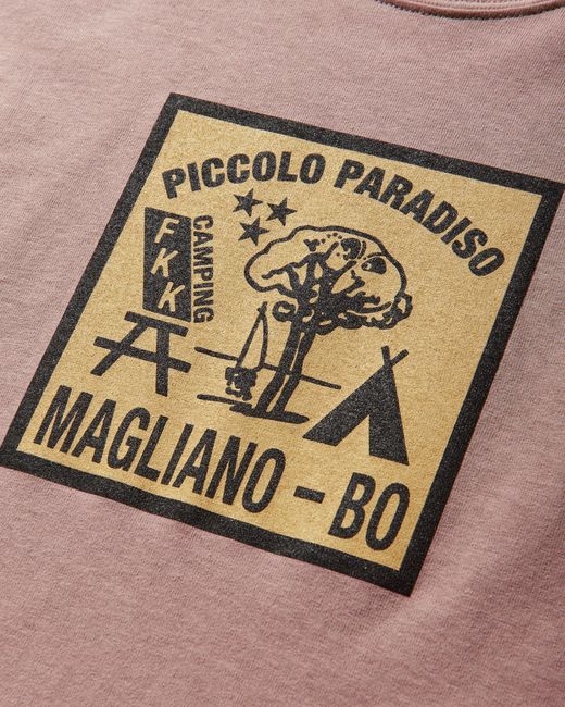 Magliano Pink Piccolo Paradiso Longsleeve T-Shirt Rose for men