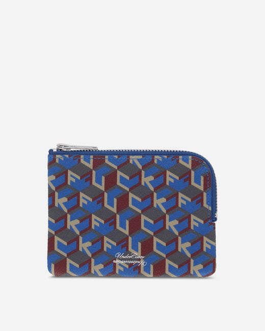 Undercover Blue Signature Pvc Pouch Black for men