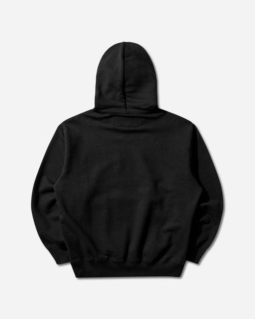 Wacko Maria Black Heavy Weight Hoodie (Type-1) for men