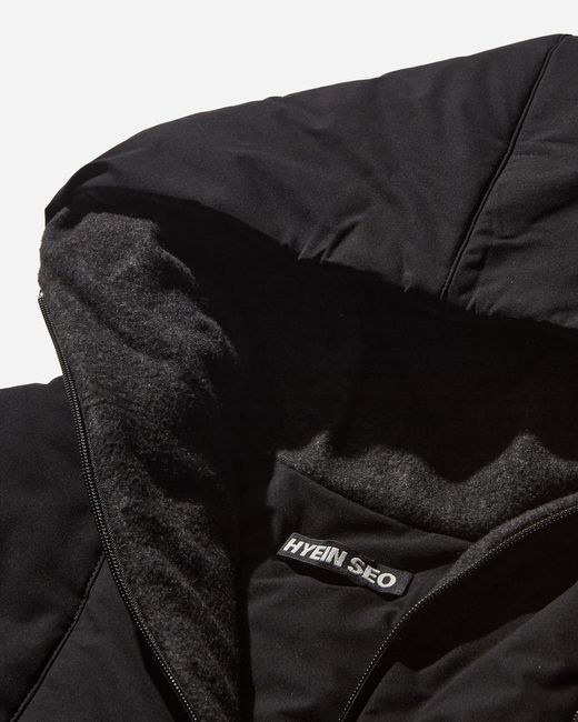 Hyein Seo Black S Padded Crop Jacket With Gloves