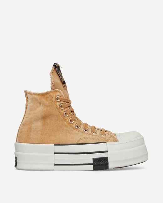 Converse Natural Drkshdw Dbl Drkstr Overdye Chuck 70 Hi Sneakers Blonde for men