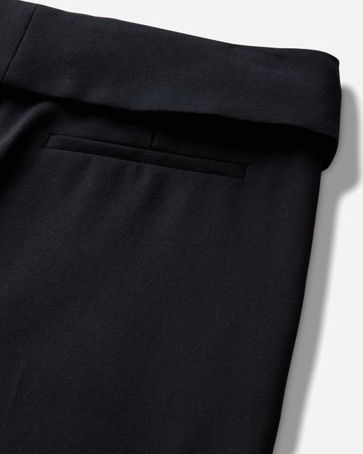 Dries Van Noten Blue S Folded Wool Pants for men