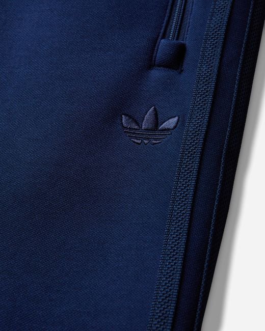 Adidas Blue Beckenbauer Premium Track Pants Night for men