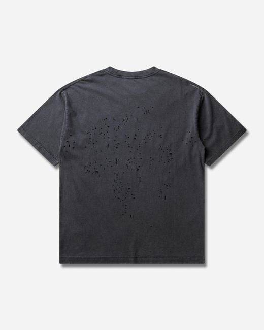 Satisfy Black S Mothtech T-Shirt Aged for men