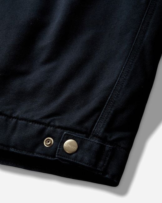 Carhartt Black Og Detroit Jacket for men