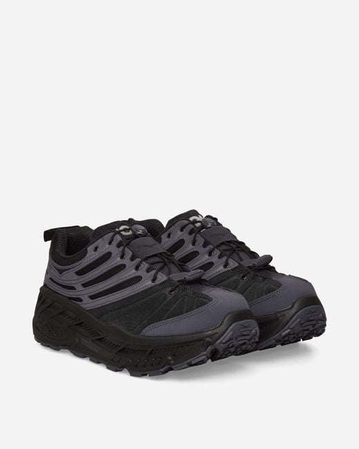 Hoka One One Black Elite Terrain System Stinson Evo Og Sneakers / for men