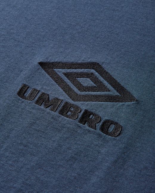 Umbro Blue Og Logo Longsleeve T-shirt for men