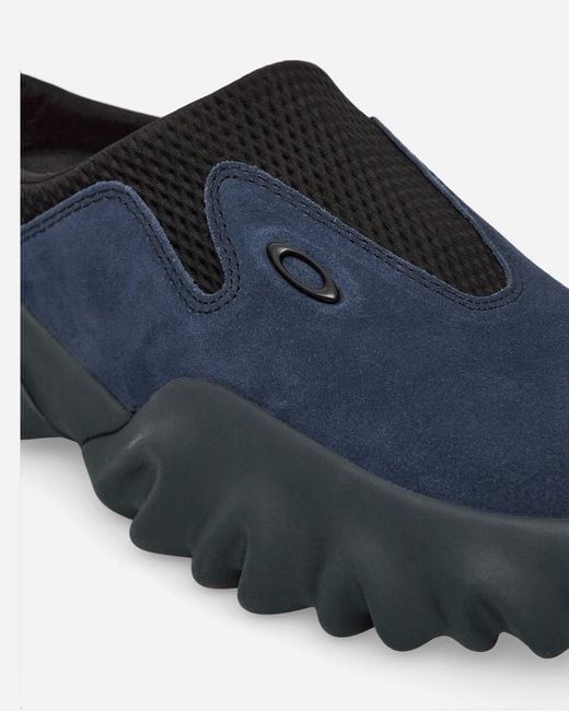 Oakley Blue Suede Chop Saw Mules for men