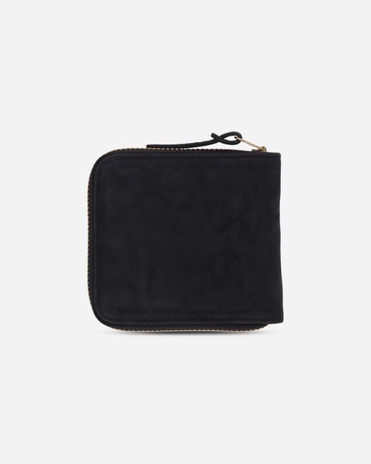 Visvim Black Leather Bi-Fold Wallet for men