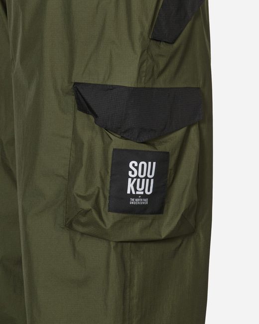 The North Face Project X Green Undercover Soukuu Hike Belted Utility Shell Pants Forest Night for men
