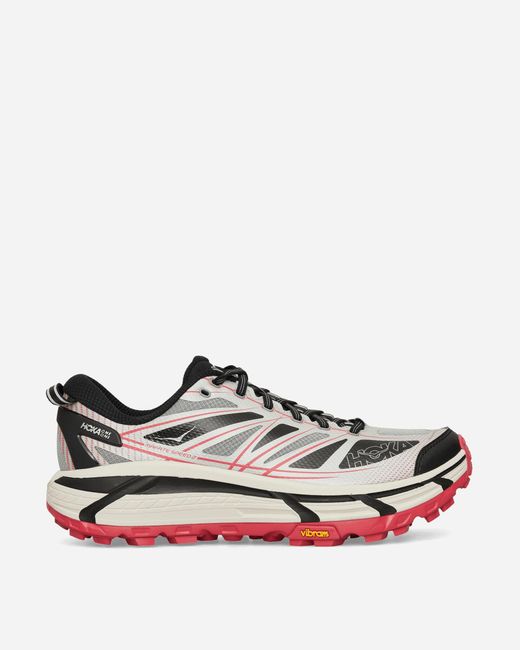 Hoka One One White Mafate Speed 2 Sneakers Galactic Ruby for men