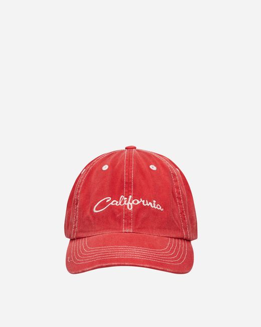 ERL Red California Cap for men