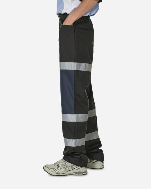 Martine Rose Safety Trousers Black / Navy for men