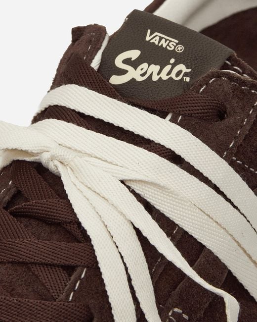 Vans Brown Slp Trainer Lx Suede Sneakers for men