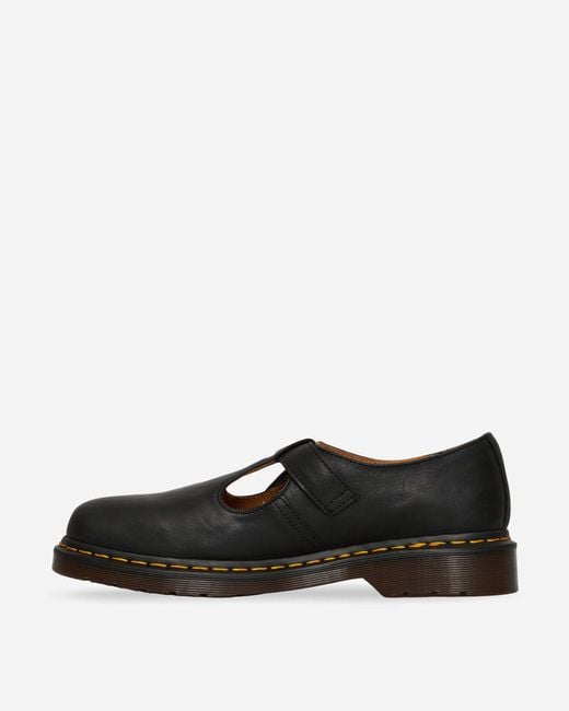 Dr. Martens Black T-Bar Shoes for men