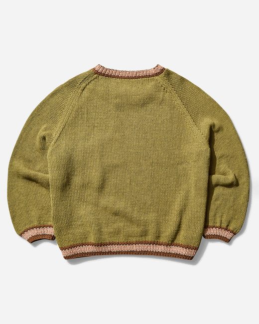 STORY mfg. Green Men S Bulb Jumper Sage Leaf for men