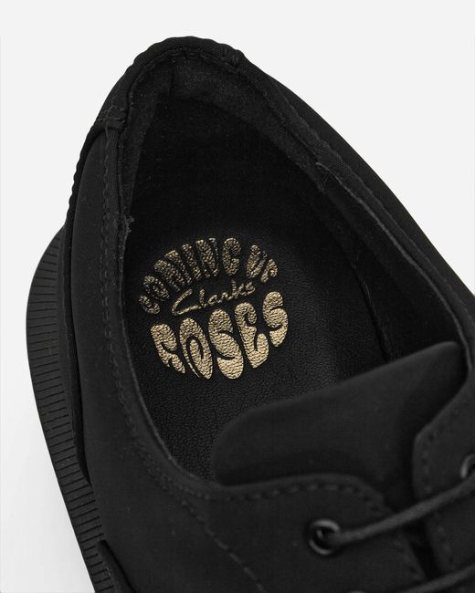 Clarks Black S Martine Rose Textile Oxford Shoes for men