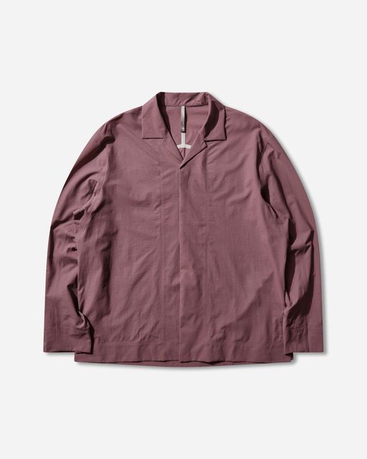 Arc'teryx Purple Men S Cusec Longsleeve Shirt Mulbloom for men