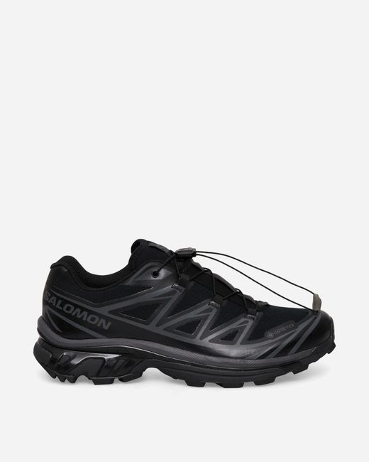 Salomon Black Xt-6 Gore-Tex Sneakers Asphalt for men