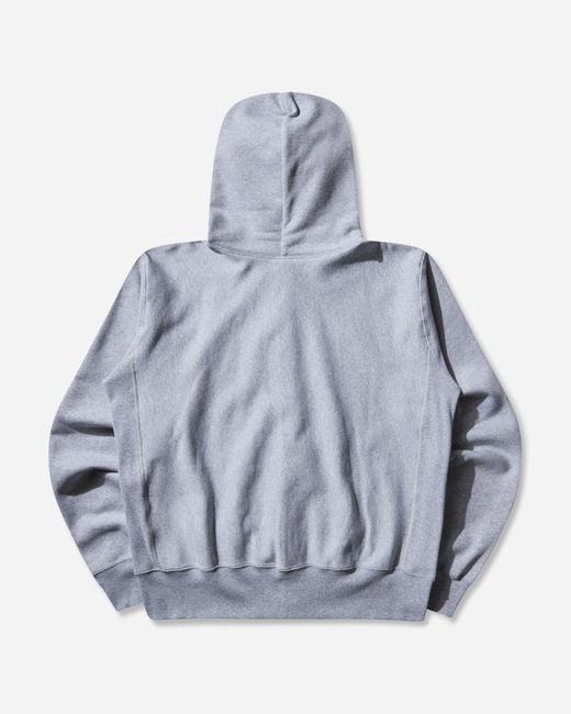 Champion Men S Made In Usa Reverse Weave Zipped Hoodie Oxford Gray for men
