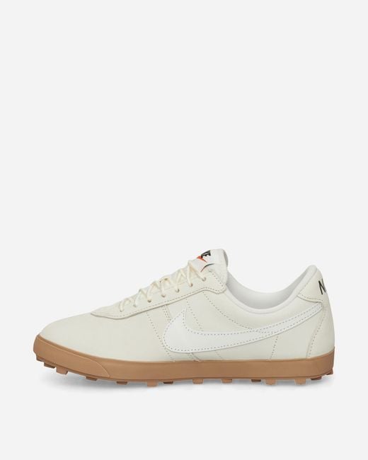 Nike White Astrograbber Sneakers Coconut Milk / Gum Light Brown for men