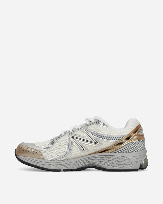 New Balance 860V2 Sneakers Sea Salt / Metallic in White for Men | Lyst