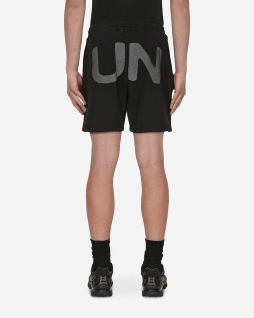 SLAM JAM Black Boxy Shorts for men