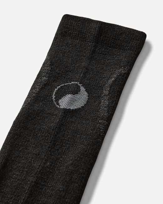 Roa Black Our Legacy Work Shop Merino Knee High Socks Carbon for men