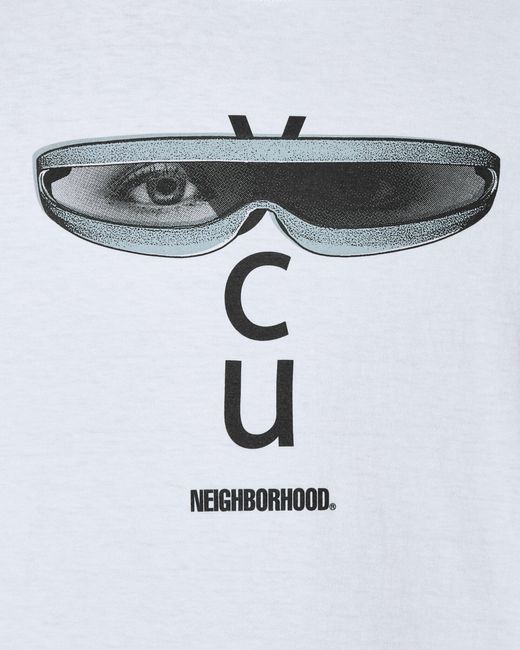 Neighborhood White Eye C U T-Shirt for men