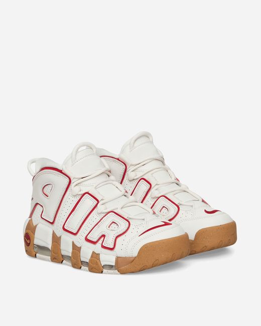 Nike Pink Wmns Air More Uptempo Sneakers Phantom / Gym Red for men