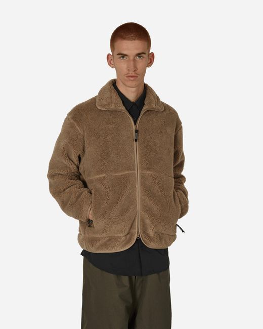 Wild Things Brown Boa Jacket Taupe for men