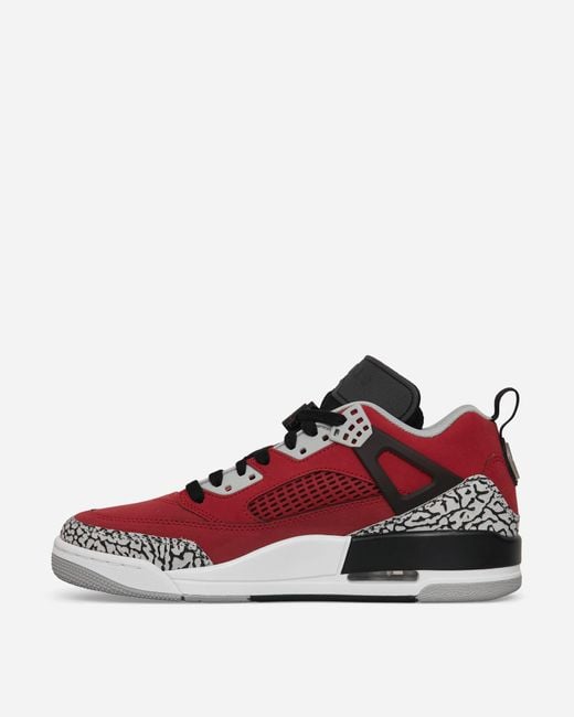 Nike Red Jordan Spizike Low Sneakers Gym / Wolf for men