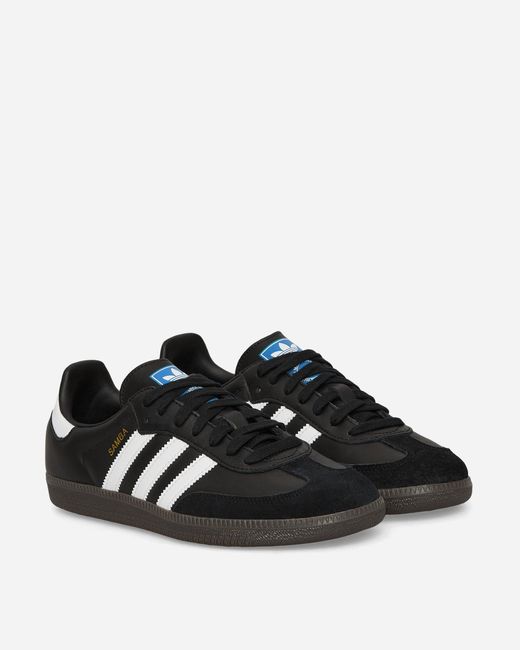 Adidas Black Samba Og Sneakers Core Cloud for men