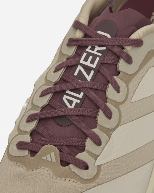 Adidas Natural Adizero Evo Sl Sneakers Putty Alumina Shadow Fig for men