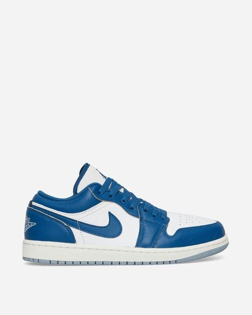 Nike Blue Air Jordan 1 Low Se Sneakers / Industrial for men
