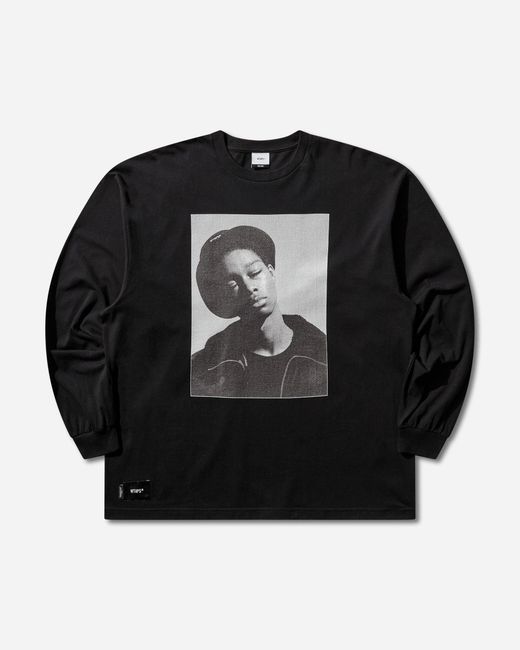 (w)taps Black S 252Mv Longsleeve T-Shirt for men