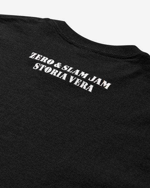 SLAM JAM Black Storia Vera N Angel T-Shirt for men