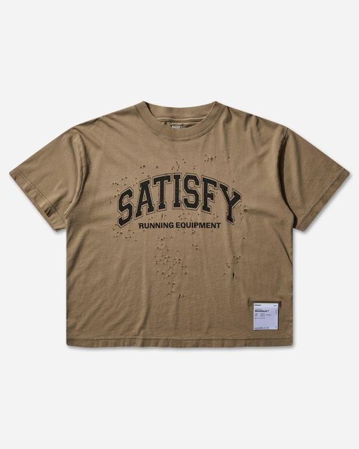 Satisfy Green Men S Mothtech T-shirt Aged Falcon for men