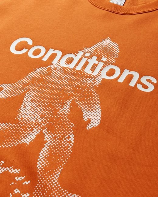 Nike Men S Acg Tuff Fleece Therma-fit Pullover Crewneck Sweatshirt Safety Orange for men