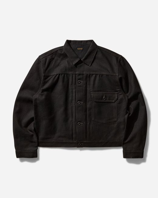 Kapital Black S Century Denim No.9 1St Jacket Mud Dye for men