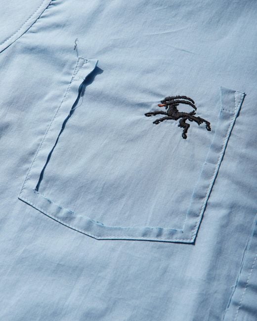 PROTOTYPES Blue Classic Shirt Light for men
