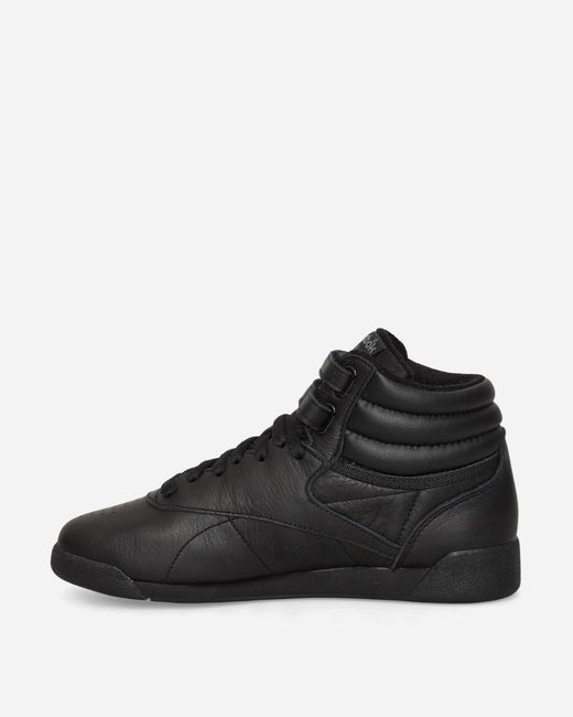 Reebok Black Women S Freestyle Hi Sneakers Intense