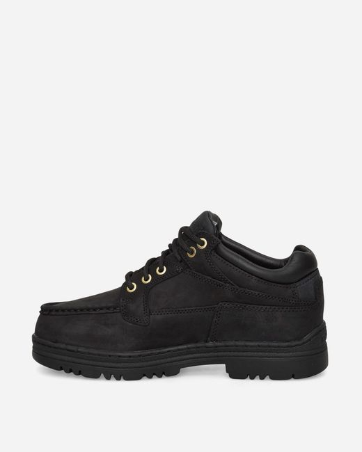 Timberland Black Heritage Low Lace-Up Gore-Tex Bootie Boots for men