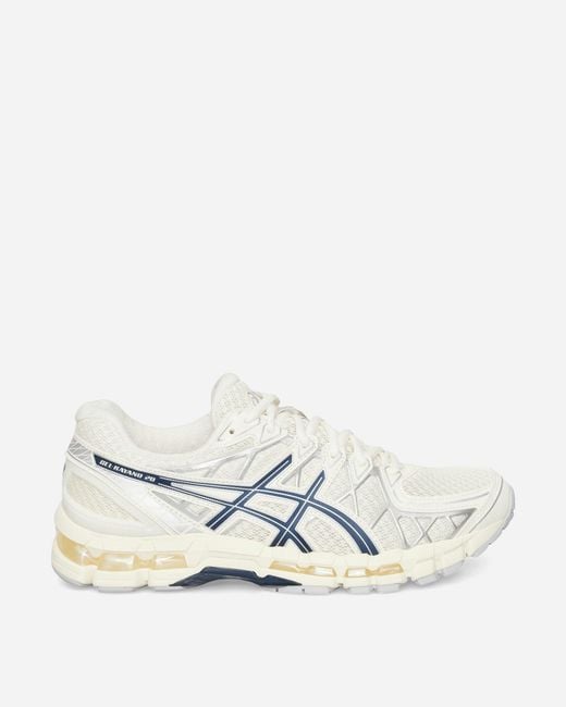 Asics Natural Gel-kayano 20 Sneakers Cream / Independence Blue for men