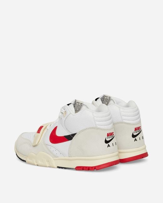 Nike Air Trainer 1 Sneakers White / University Red for men